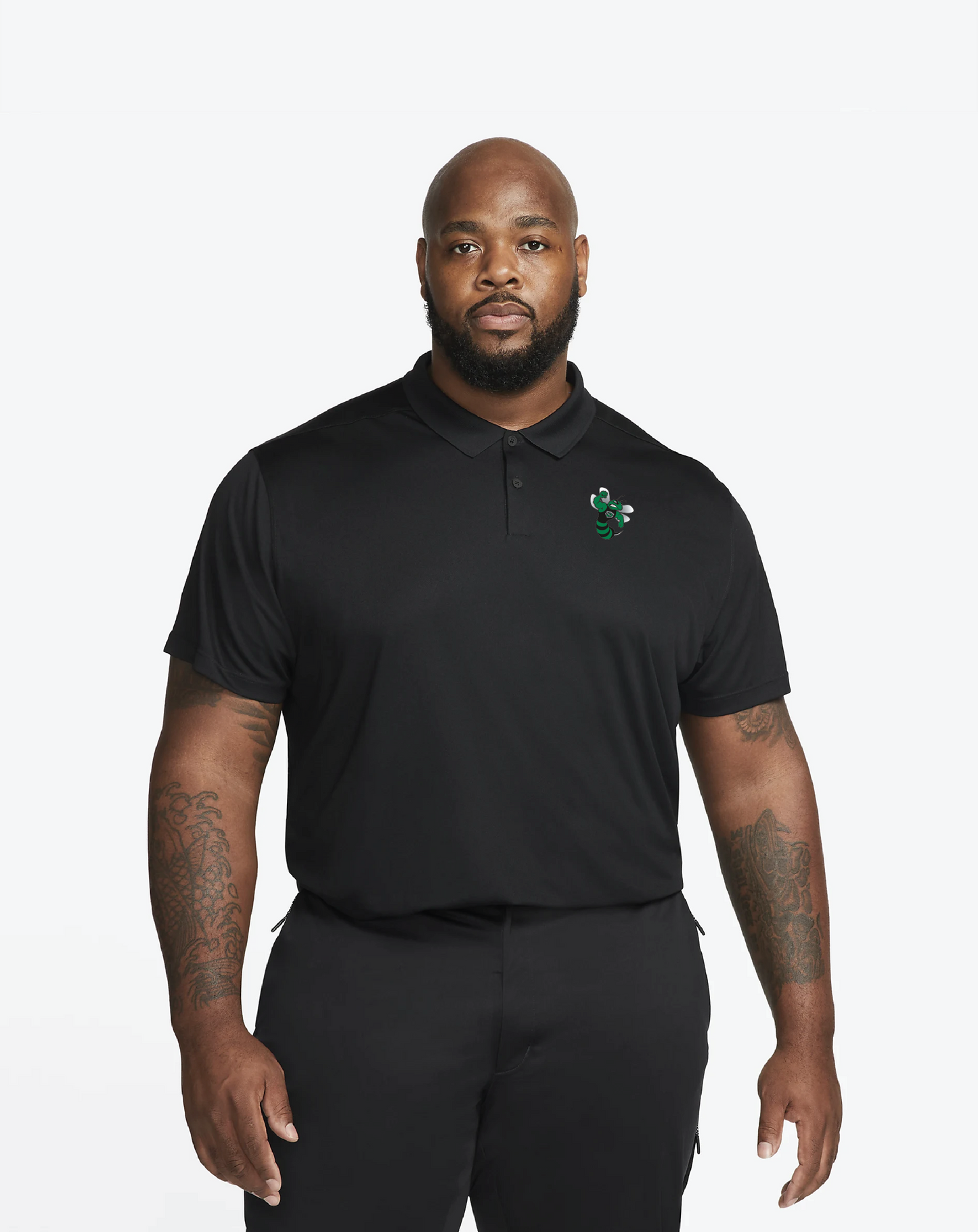 Hornet Logo Nike Dry-Fit Pique Polo